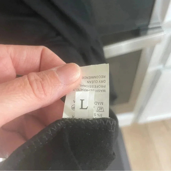 NCLOOK Peasant Black Dress Size Large Tiered Ruffle Summer Casual - Picture 9 of 9